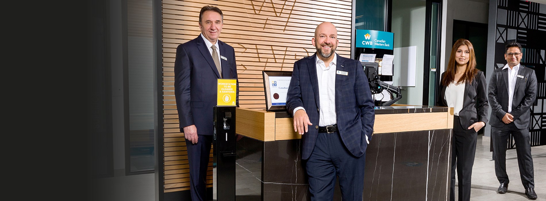 CWB Mississauga banking centre employees