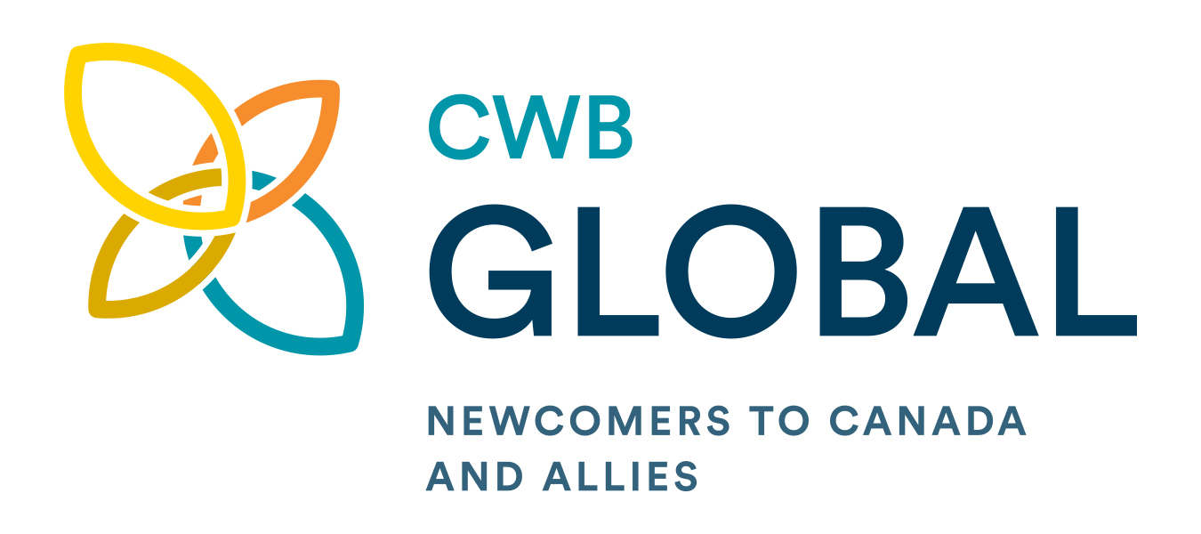 The logo for CWB Global - Newcomers to Canada and Allies 